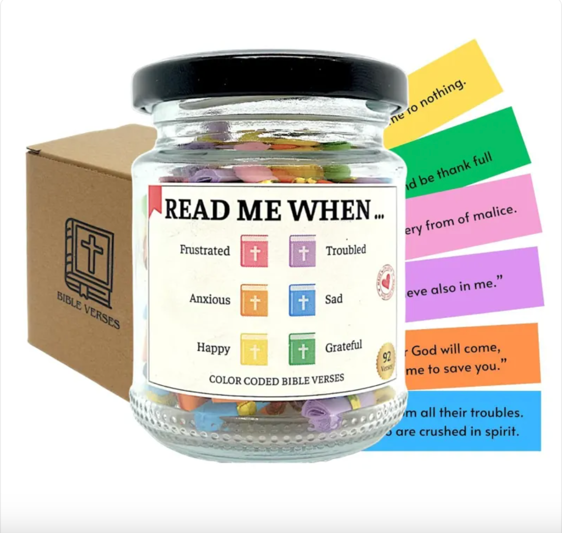 Bible Verses Jar
